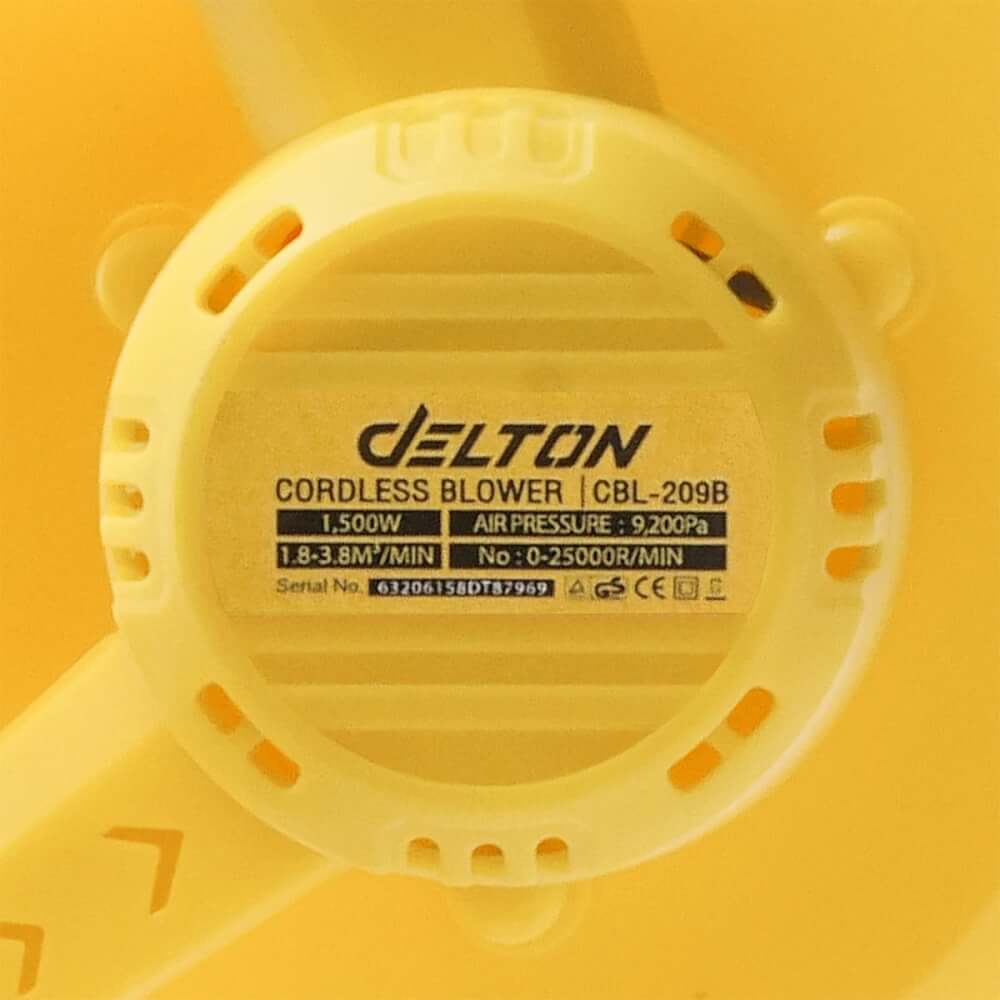 เครื่องเป่าลมไร้สาย (พร้อมแบตเตอรี่) DELTON รุ่น CBL-209B TURBO FORCE 20V 12AH